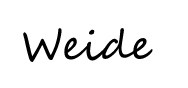 WEIDE